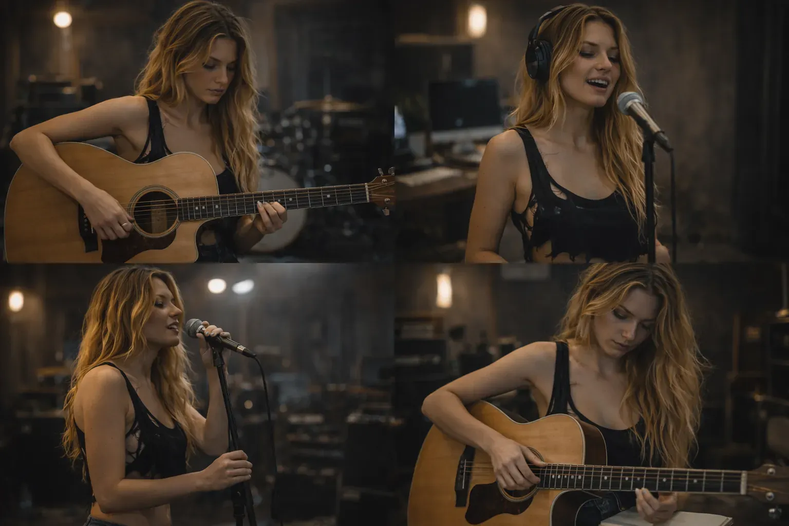 Guitar Recording Session