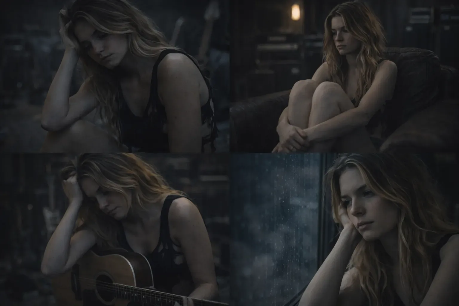 Melancholy with Guitar