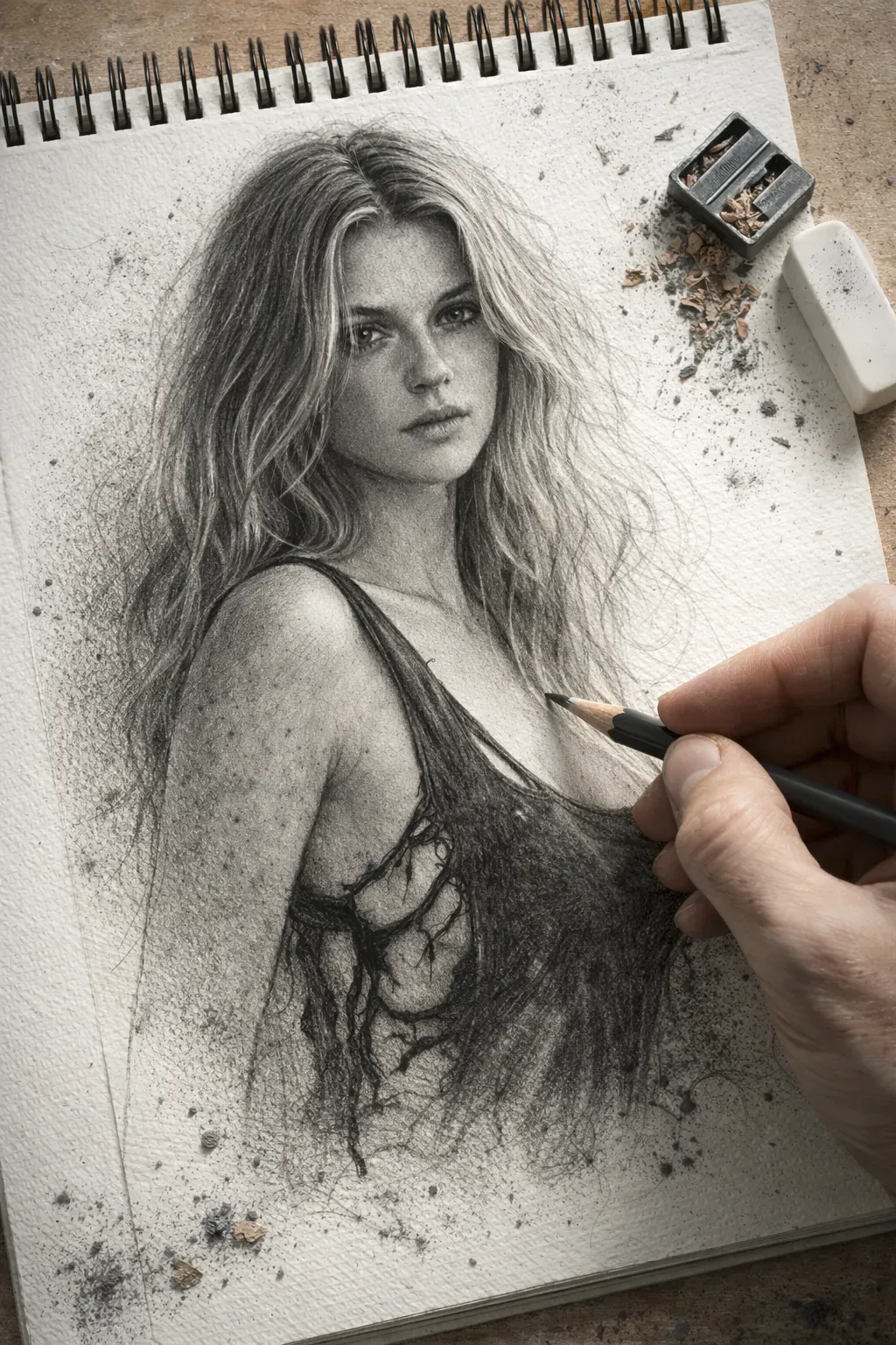 Pencil Sketch Portrait