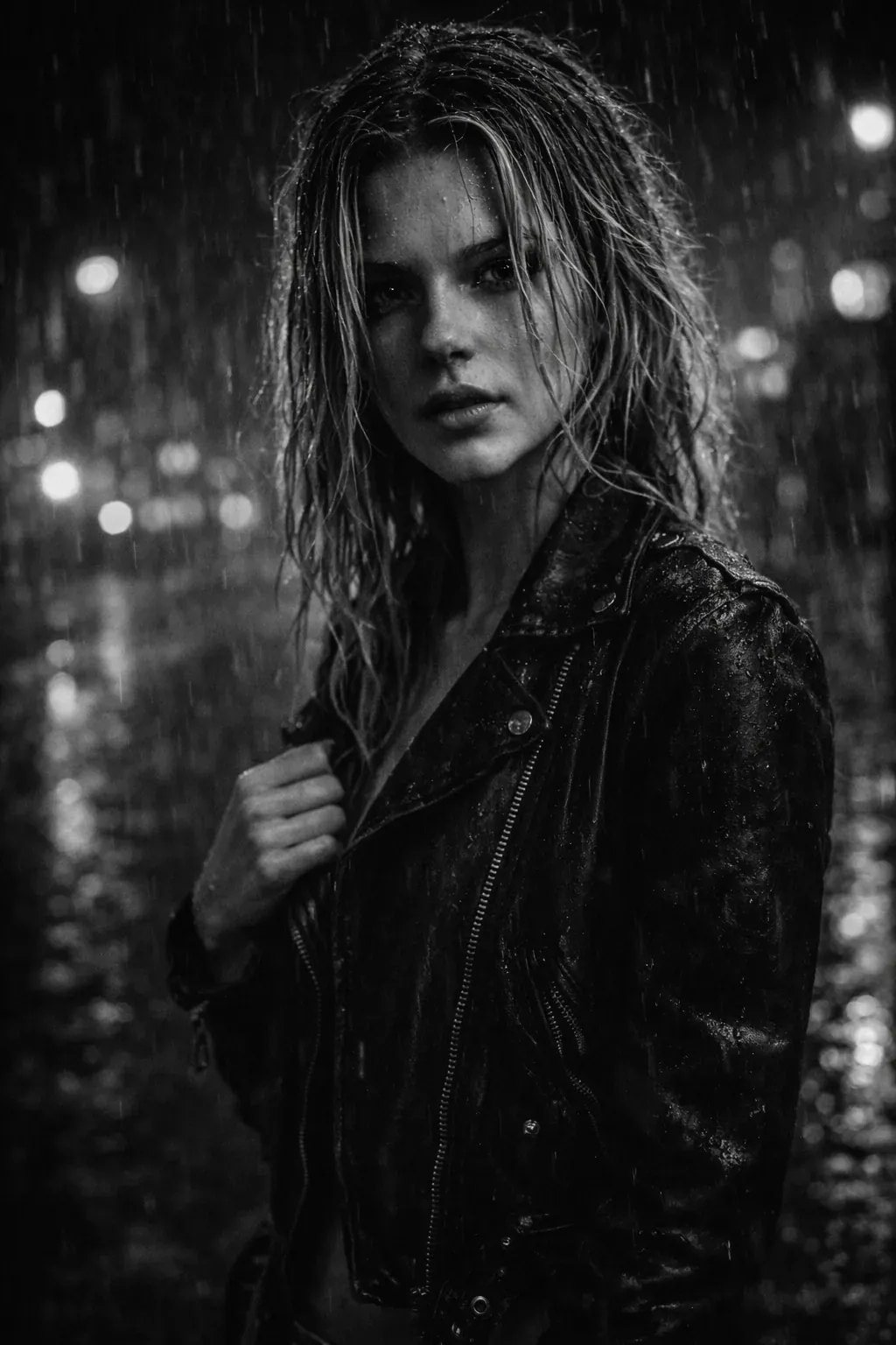 Rain & Leather Jacket