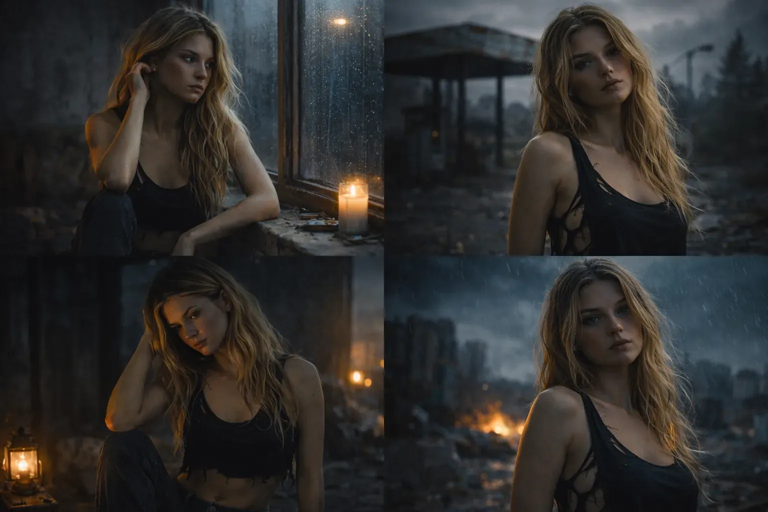 Ruins by Candlelight